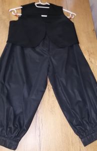 Kids Costumes to Hire - Pirate - black waistcoat & pants